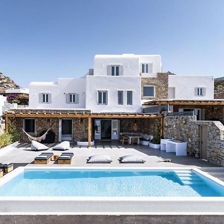Villa Agapi, 2 Min Walk To The Beach & Heated Pool, By Red Windmill Villas Калафатис Экстерьер фото